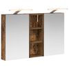 vidaXL Set ormarića za kupaonicu 3 kom. 80 x 10,5 x 50 cm