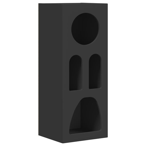 vidaXL Kreveta Crna 40 x 35 x 100.5 cm Konstruirano drvo