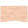 vidaXL Radni stol 100 x (55 - 60) x 83 cm od masivne bukovine