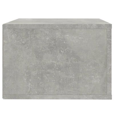 vidaXL Zidni noćni ormarić siva boja betona 50x36x25 cm