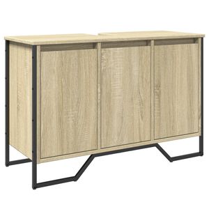 vidaXL Ormarić za umivaonik boja hrasta sonome 91 x 35 x 60 cm drveni