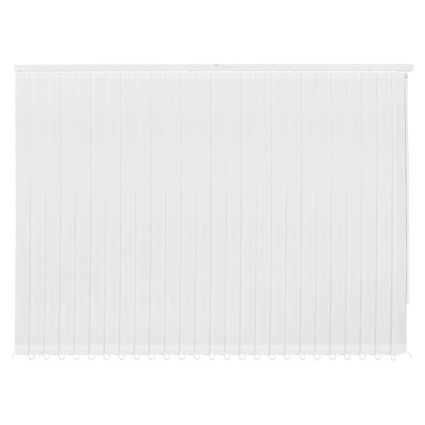 vidaXL Vertikalne Prozorske Rolete Bijela Tkanina 120x180 cm