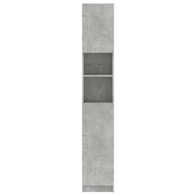 vidaXL Set ormarića za perilicu rublja siva boja betona od iverice