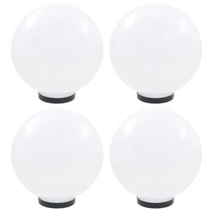 vidaXL LED kuglaste svjetiljke 4 kom 30 cm PMMA