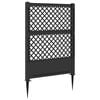 vidaXL Re&scaron;etka s bodljom Antracit 99 x 6 x 165 cm PP