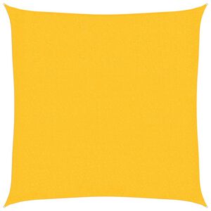 vidaXL Jedro za za&scaron;titu od sunca 160 g/m&sup2; žuto 2 x 2 m HDPE