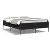 vidaXL Okvir za krevet crni 120x190 cm konstruirano drvo i metal