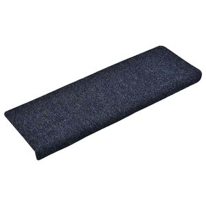 vidaXL Prostirke za stepenice samoljepljive 15 kom 65x21x4 cm plave pravokutne rubove