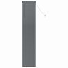 vidaXL Venecijanski zastore Tamnosiva 220 x 40 cm Aluminij