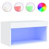 vidaXL TV ormarić s LED svjetlima bijeli 60 x 30 x 30 cm