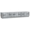 vidaXL TV ormar Siva sonoma 147 x 34,5 x 27 cm Konstruirano drvo