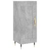 vidaXL Komoda siva boja betona 34,5x34x90 cm od konstruiranog drva