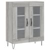 vidaXL Komoda boja hrasta sonome 69,5 x 34 x 90 cm konstruirano drvo