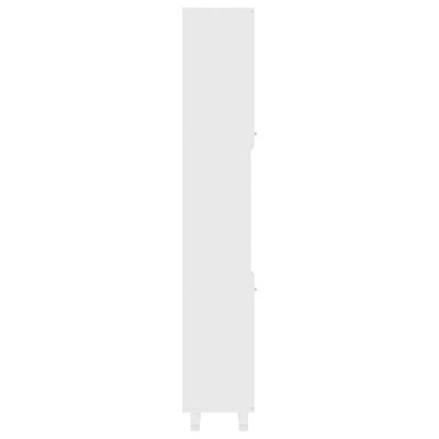 vidaXL Kupaonski ormarić bijeli 30 x 30 x 179 cm od konstruiranog drva