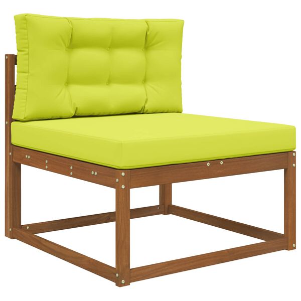 vidaXL Jastuk za vanjsku sofU 2 pcs Zelena Poliester