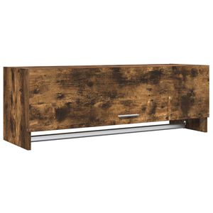 vidaXL Ormar boja dimljenog hrasta 100x32,5x35 cm konstruirano drvo