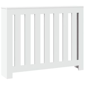 vidaXL Pokrov za radijator bijeli 104 x 20 x 82 cm konstruirano drvo
