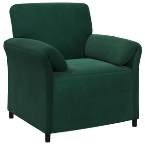vidaXL Jednosed Tamnozelena 88 x 83 x 95 cm Bar&scaron;un