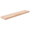 vidaXL Daska za police 100x20x4 cm neobrađena masivna hrastovina