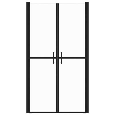 vidaXL Vrata za tuš-kabinu prozirna ESG (78 - 81) x 190 cm