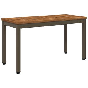 vidaXL Vrtna klupa 80,5 x 35 x 45 cm Čvrsto drvo akacije Pravokutni