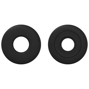 vidaXL Ležajevi za nogometnu stol za &scaron;tap 5 x 5 x 2.8 cm 10 pcs Crna