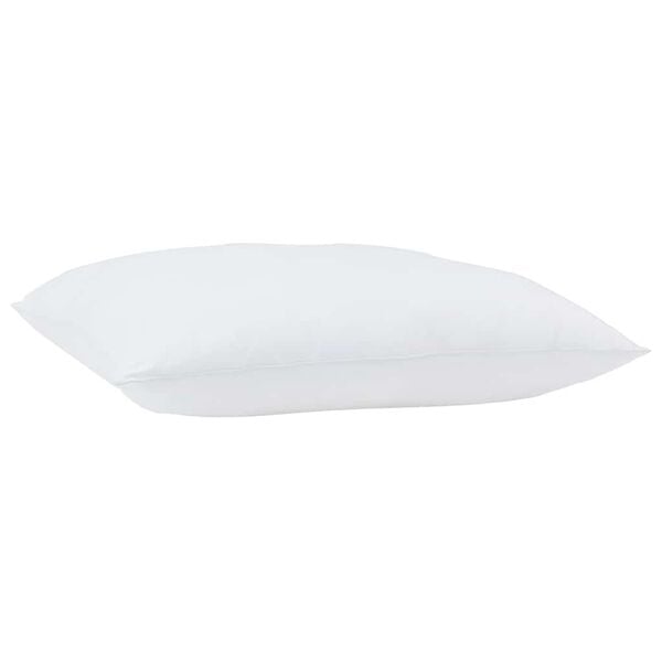 vidaXL Set deka s jastukom 3 pcs Bijelo Mikrofibra i Pero