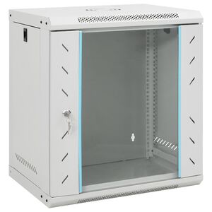 vidaXL Zidni komunikacijski ormar 12U 19 " IP20 53 x 40 x 60 cm