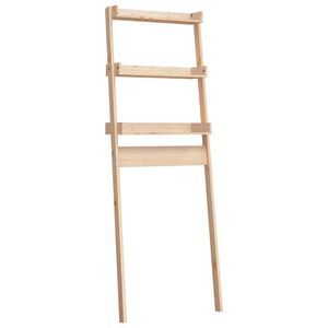 vidaXL Stalak za kupaonicu 63,5 x 32 x 179 cm od masivne borovine