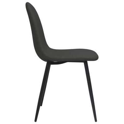 vidaXL Blagovaonske stolice 4 kom 45x53,5x83 cm crne od umjetne kože