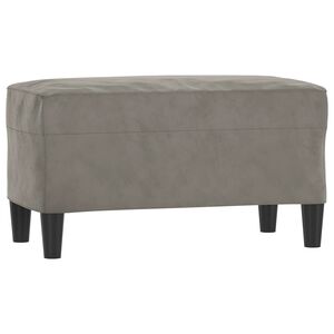 vidaXL Klupa svjetlosiva 70 x 35 x 41 cm bar&scaron;unasta