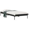 vidaXL Okvir kreveta crni 90 x 200 cm konstruirano drvo i metal