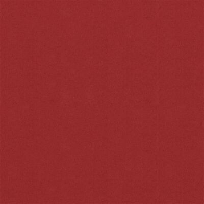 vidaXL Balkonski zastor crveni 120 x 400 cm od tkanine Oxford