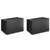 vidaXL Navlake za ljuljačku 2 kom s 12 u&scaron;ica 215 x 150 x 130/150 cm PE