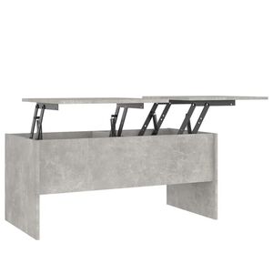 vidaXL Stolić za kavu boja betona 102x50,5x46,5 cm konstruirano drvo