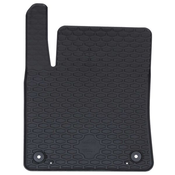 vidaXL Auto tepih 4 pcs Crna prikladno za CITROEN C3 AIRCROSS 2017-