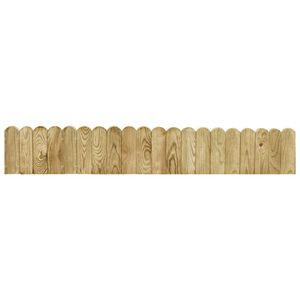 vidaXL Rolana ograda zelena 120 cm od impregnirane borovine