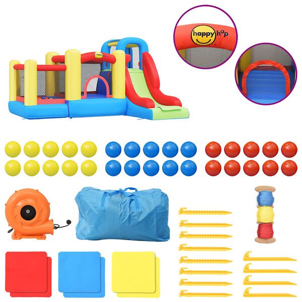 Happy Hop dvorac na napuhavanje s toboganom 370 x 299 x 208 cm