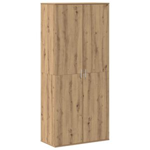 vidaXL Highboard 80 x 39 x 178 cm Konstruirano drvo Hrast artisan