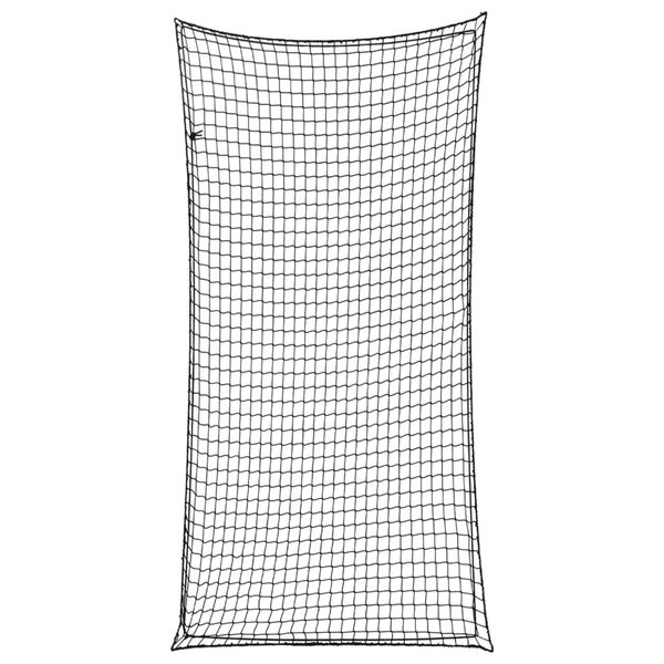 vidaXL Mreža za prikolicu s elastičnim užetom crna 7 x 3,5 m PP