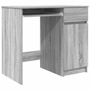 vidaXL Stol Sivi Sonoma 86x49x76 cm Konstruirano drvo