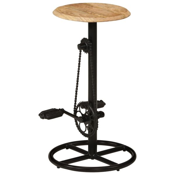 vidaXL Barske stolice od masivnog drva manga 2 kom