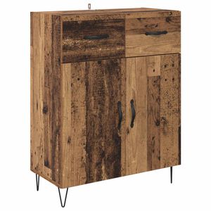 vidaXL Kreveta Staro drvo 69,5 x 34 x 90 cm Konstruirano drvo