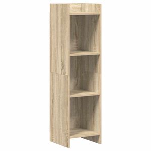 vidaXL Police za knjige Hrast sonoma 30 x 30 x 111 cm