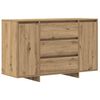 vidaXL Kreveta Umjetnički hrast 120 x 41 x 75 cm Konstruirano drvo
