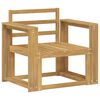 vidaXL Set vanjskih sofa Čvrsto drvo akacije Bijela