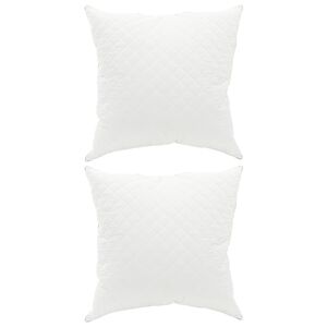 vidaXL Jastuk FULDA 2 kom. 50 x 50 cm 100% gusja dol i perje Bijela