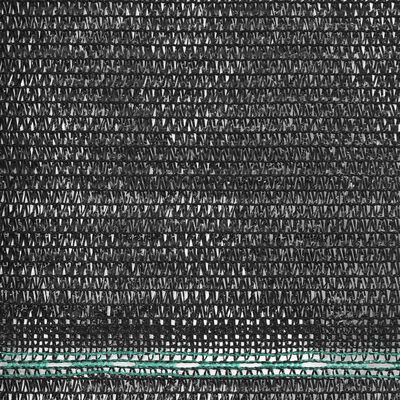 vidaXL Teniski zaslon HDPE 1,8 x 100 m crni