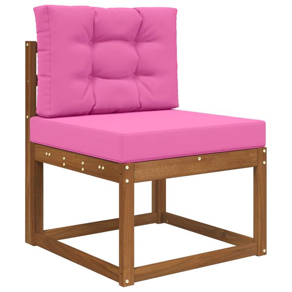 vidaXL Jastuk za vanjsku sofU 2 pcs Ružičasta Poliester