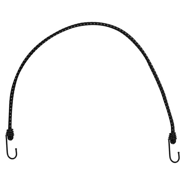 vidaXL Užad za bungee s reflektirajućim prugama i kukama 25 kom 88 cm